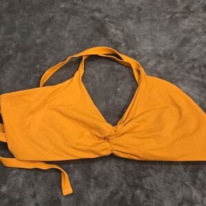 Fused Hawaii kohanaiki Orange Bikini Top